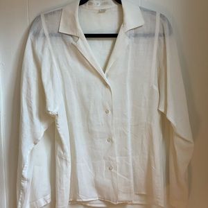 Vintage linen blouse